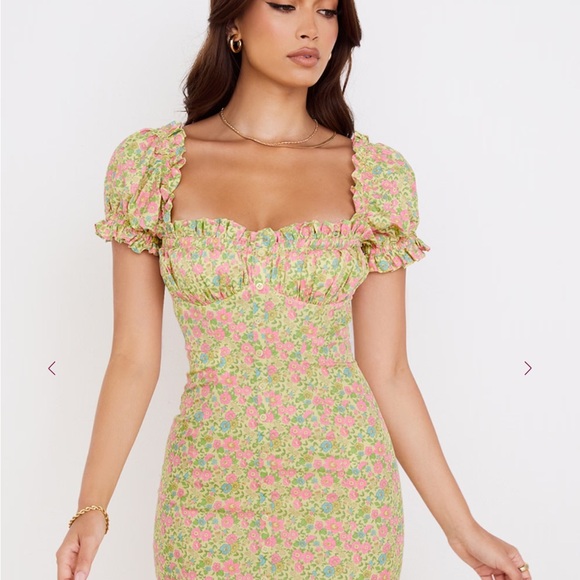 House of CB Floral Mini Dress - Picture 4 of 5